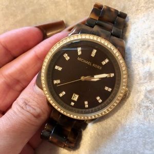 Michael Kors Tortoise Watch